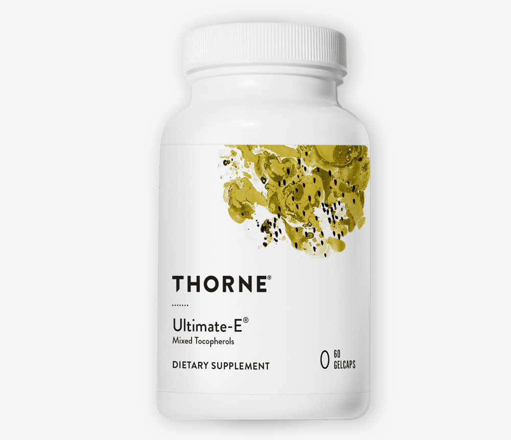 bottle of Ultimate-E dietary supplement